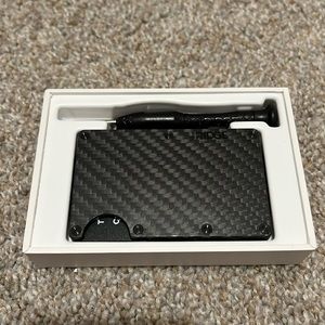 Ridge Wallet Carbon Fiber - 3k Weave
